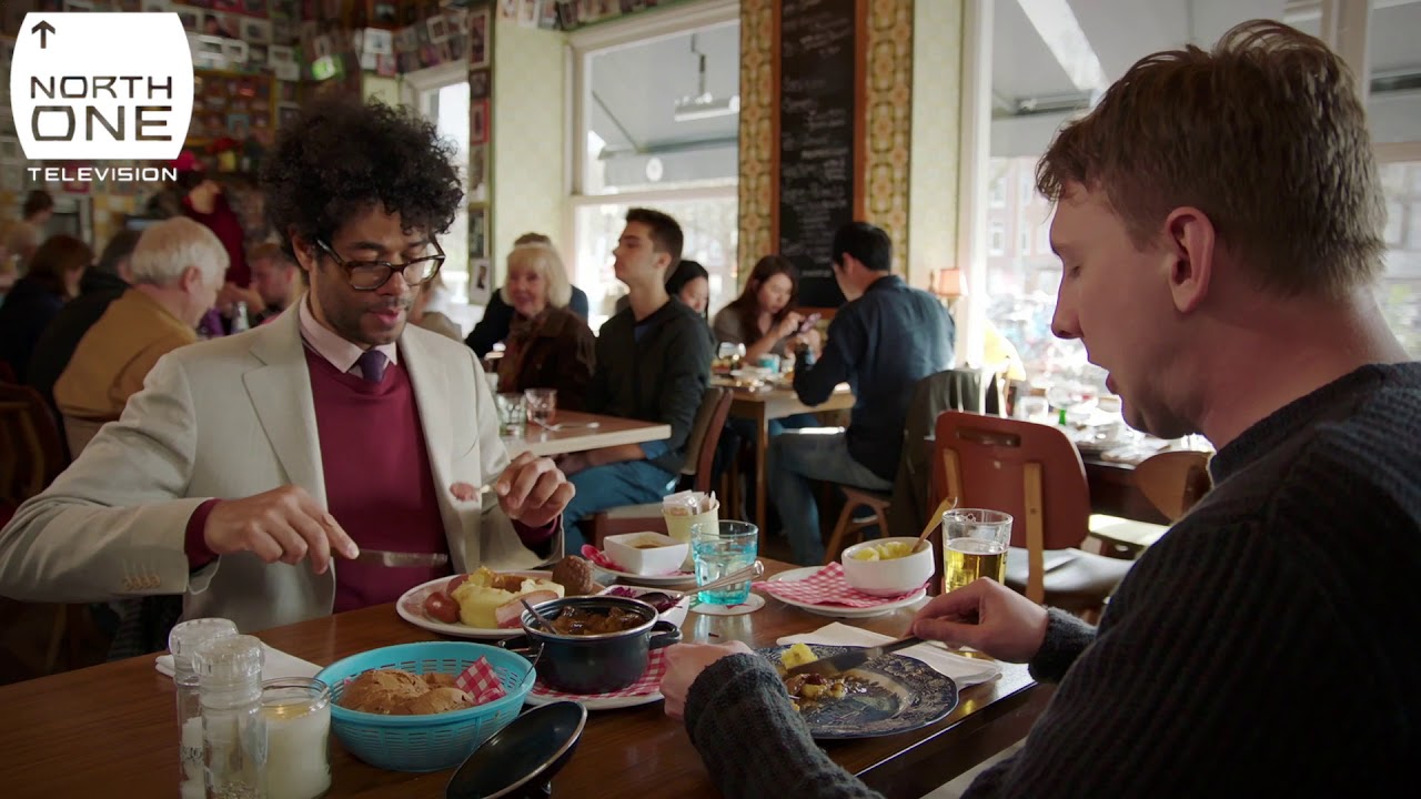 Richard Ayoade and Joe Lycett's 'Moeders Dinner' in Amsterdam - Travel Man: 48hrs in...