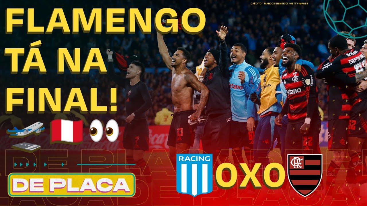FLAMENGO NA FINAL DA LIBERTADORES; PALMEIRAS AINDA PODE VIRAR CONTRA A LDU? | De Placa 30/10/25