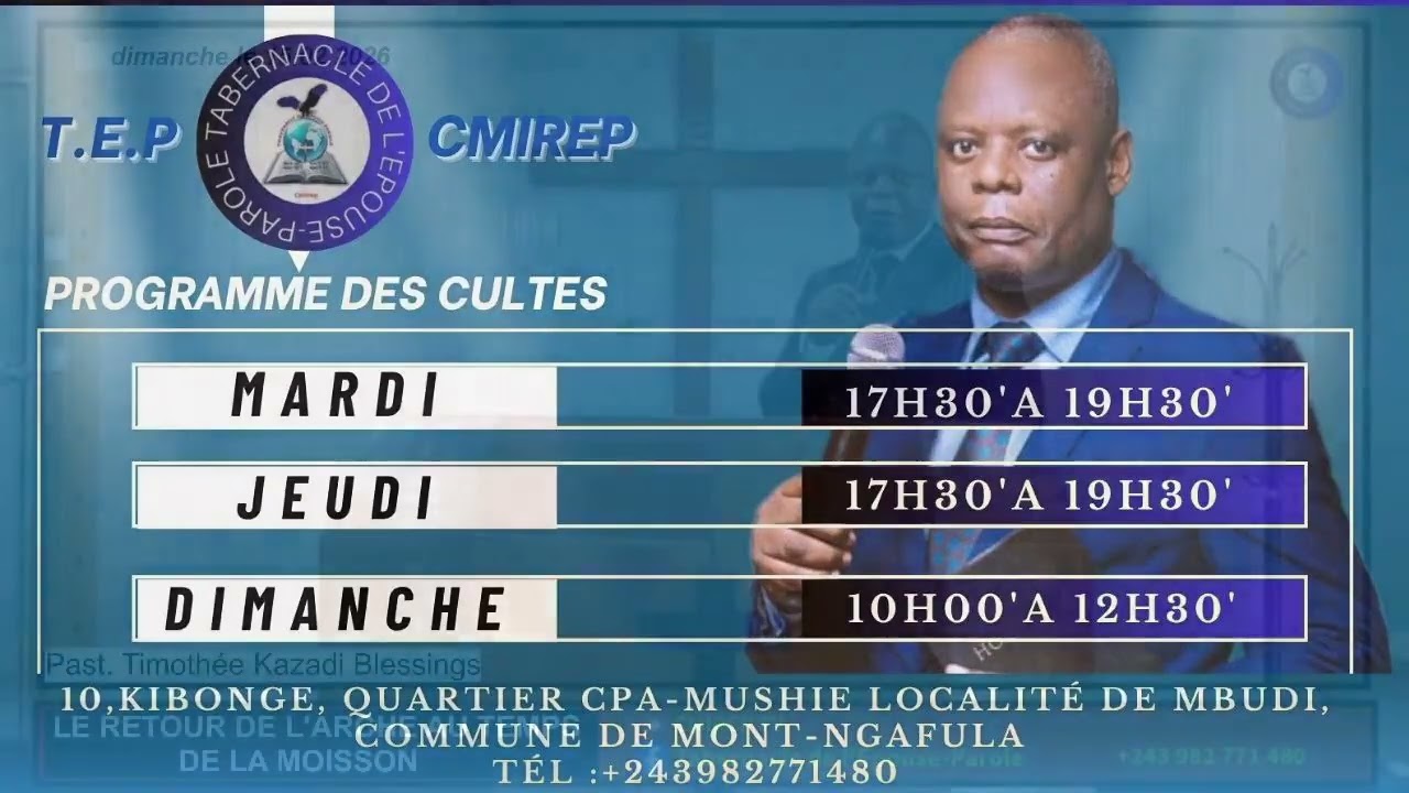 LE RETOUR DE L'ARCHE AU TEMPS DE LA MOISSON_PST TKB 15022026