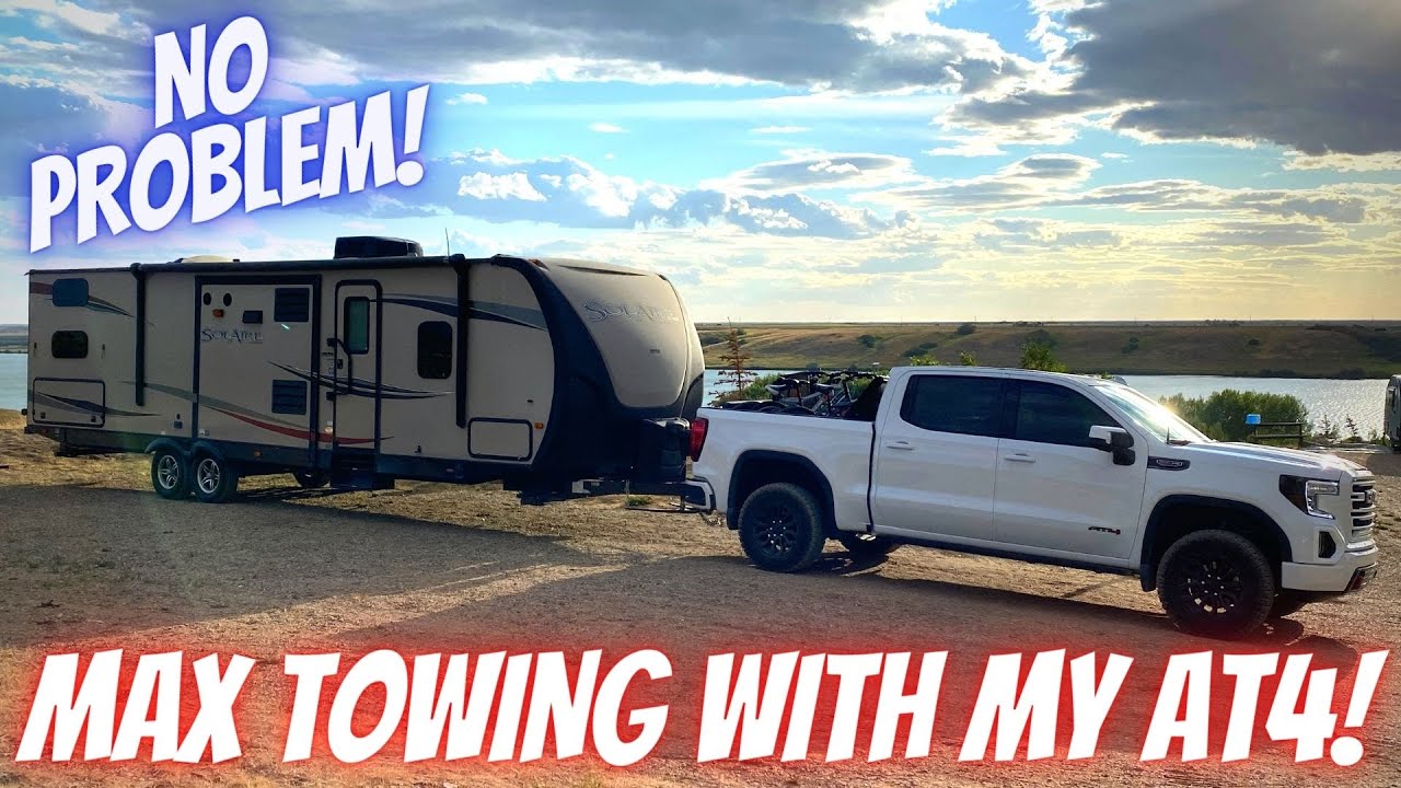 Максимальная буксировочная способность GMC Sierra AT4 — реальные испытания и впечатления
