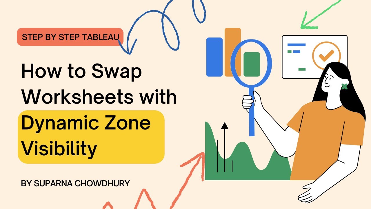 Dynamic Chart Swapping in Tableau with Dynamic Zone Visibility