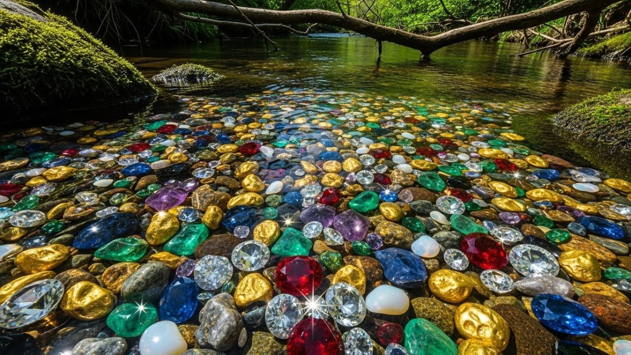 “I Discovered a Hidden Treasure River in the Forest”