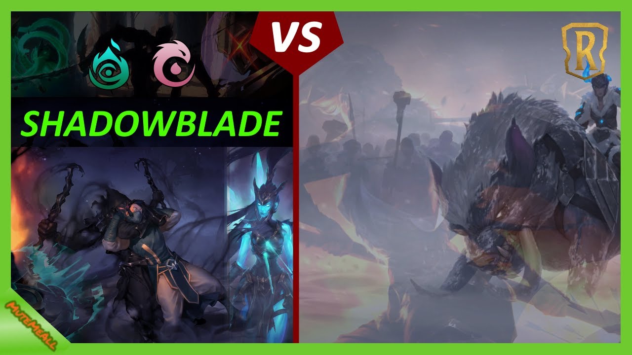 |LoR| Shadowblade |vs| Garen Sejuani