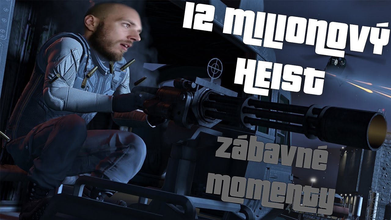 Restt - 12 miliónový heist v GTA w/Luxo,Rytmauz,Miken,Žolo