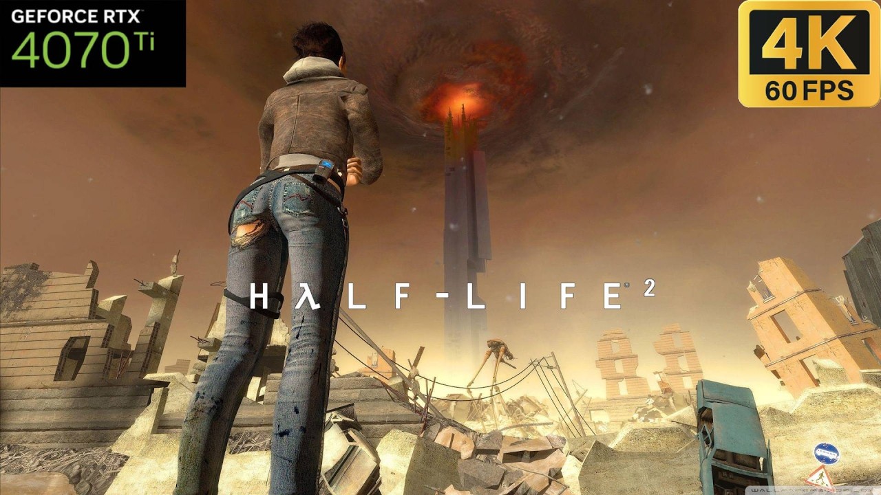 HALF LIFE 2 [NO COMMENTARY]  EPISODE 1 [RTX 4070 Ti 4k 60fps] GAMEPLAY