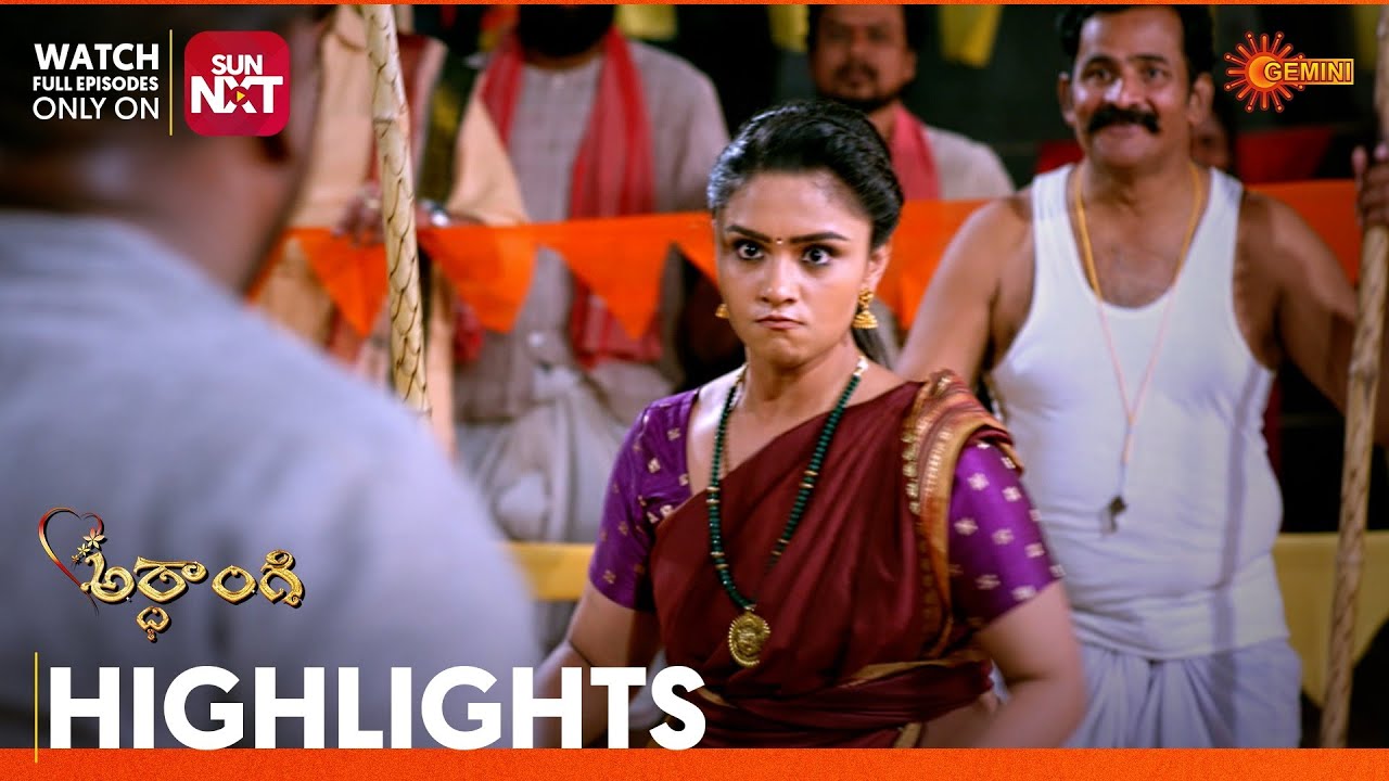 Ardhangi - Highlights of the day | Watch full EP only on Sun NXT | 07 Feb 2024   | Gemini TV