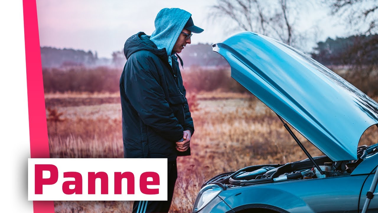 Wenn man eine Autopanne hat.