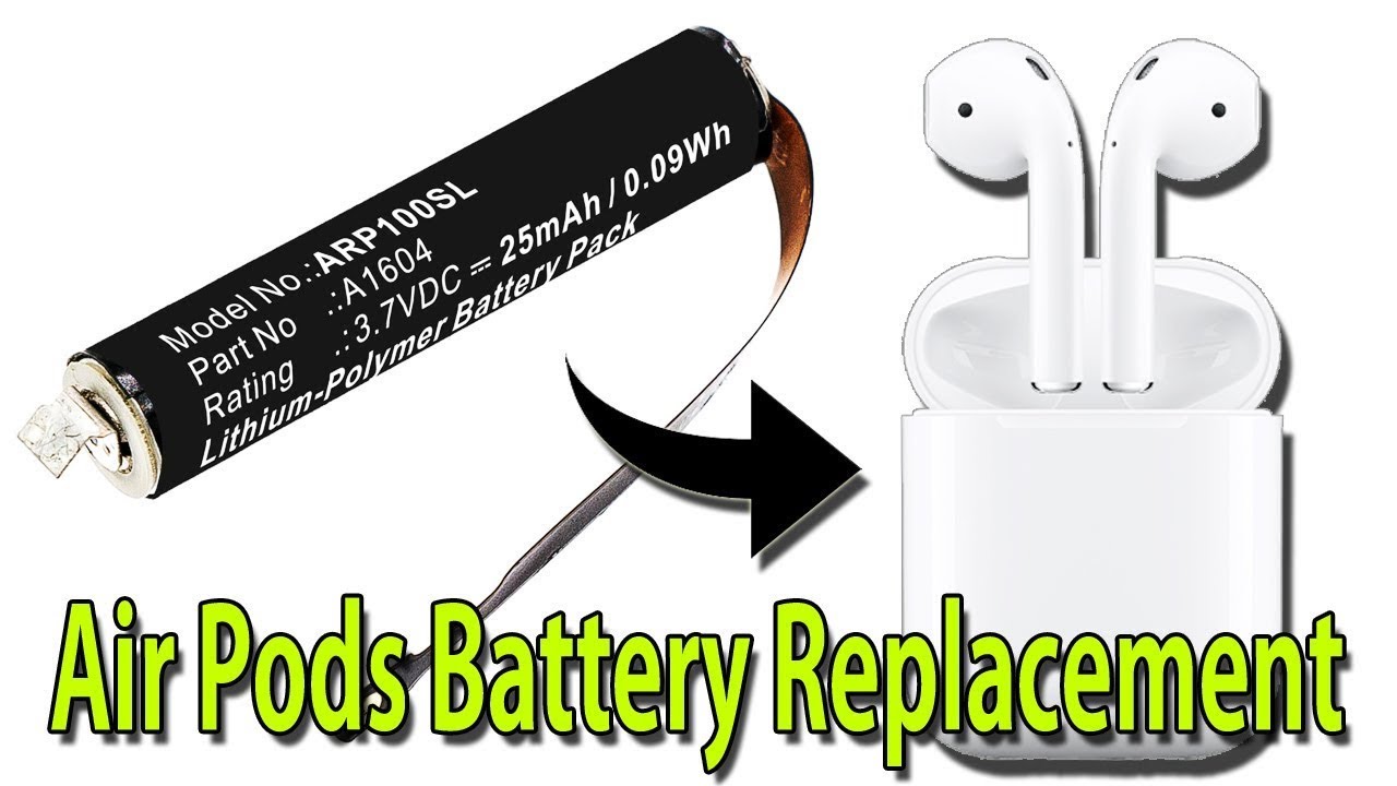 AirPods 1st generation and 2nd generation battery replacement tricks
