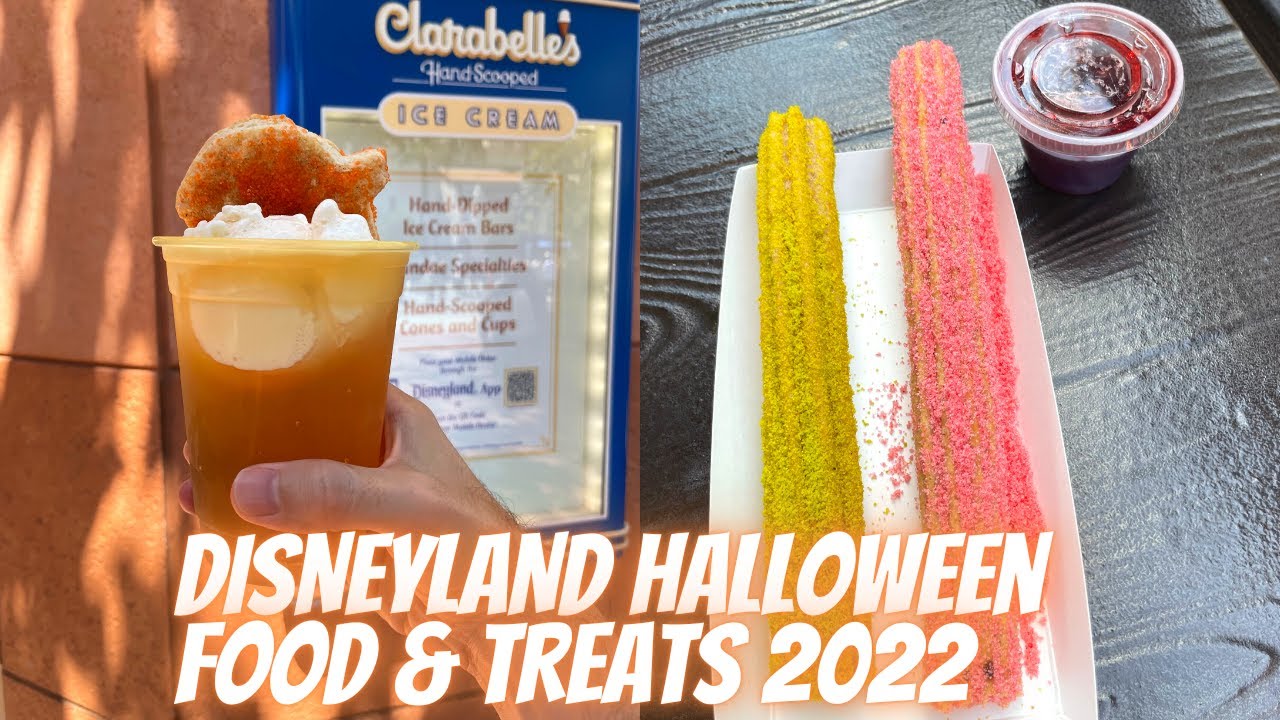 Disneyland & DCA Halloween Food & Treats 2022 Part 1!
