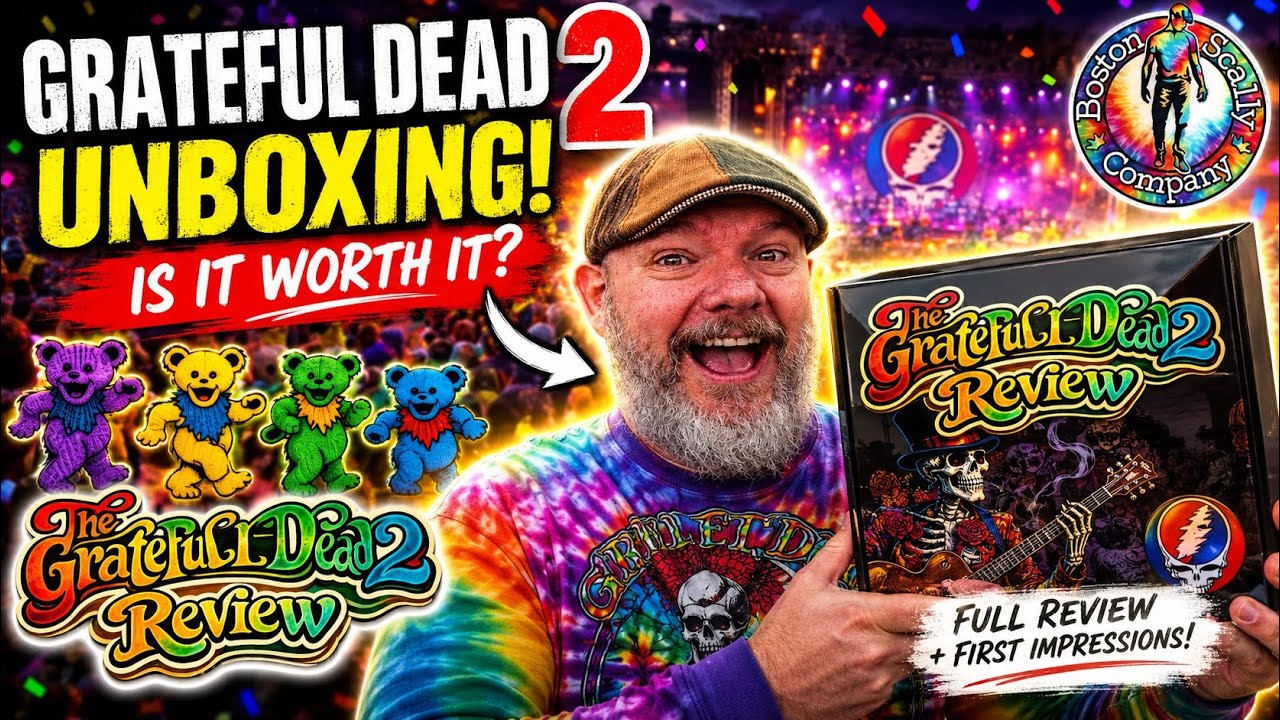 Deadhead Approved 🐻 | Boston Scally Company Grateful Dead 2 Cap Unboxing & Review