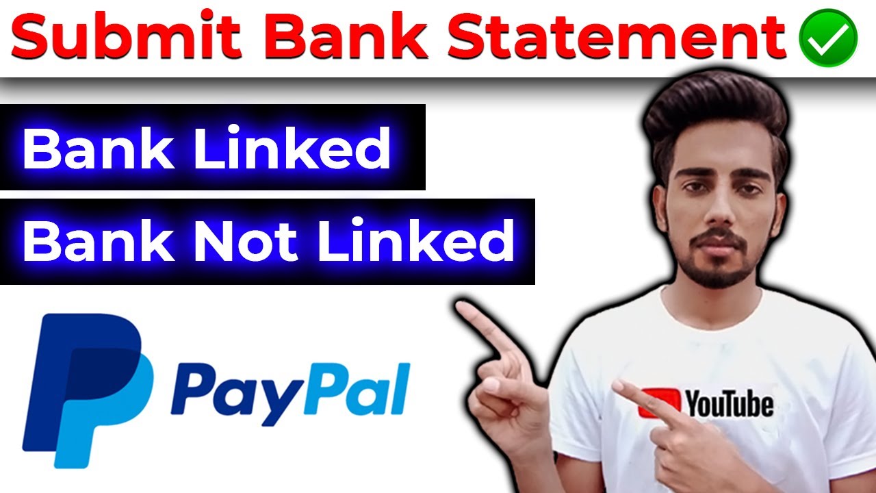 How To Submit Your Bank Statement in PayPal ✅ | PayPal Bank Statement Verification 2023