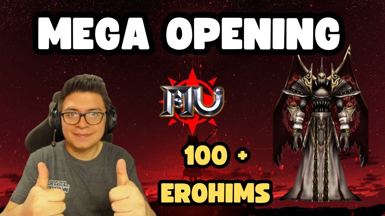 📚 ¡ABRÍ MÁS DE 100 LIBROS EROHIM! 😱 | MEGA OPENING Mu Online 🔥