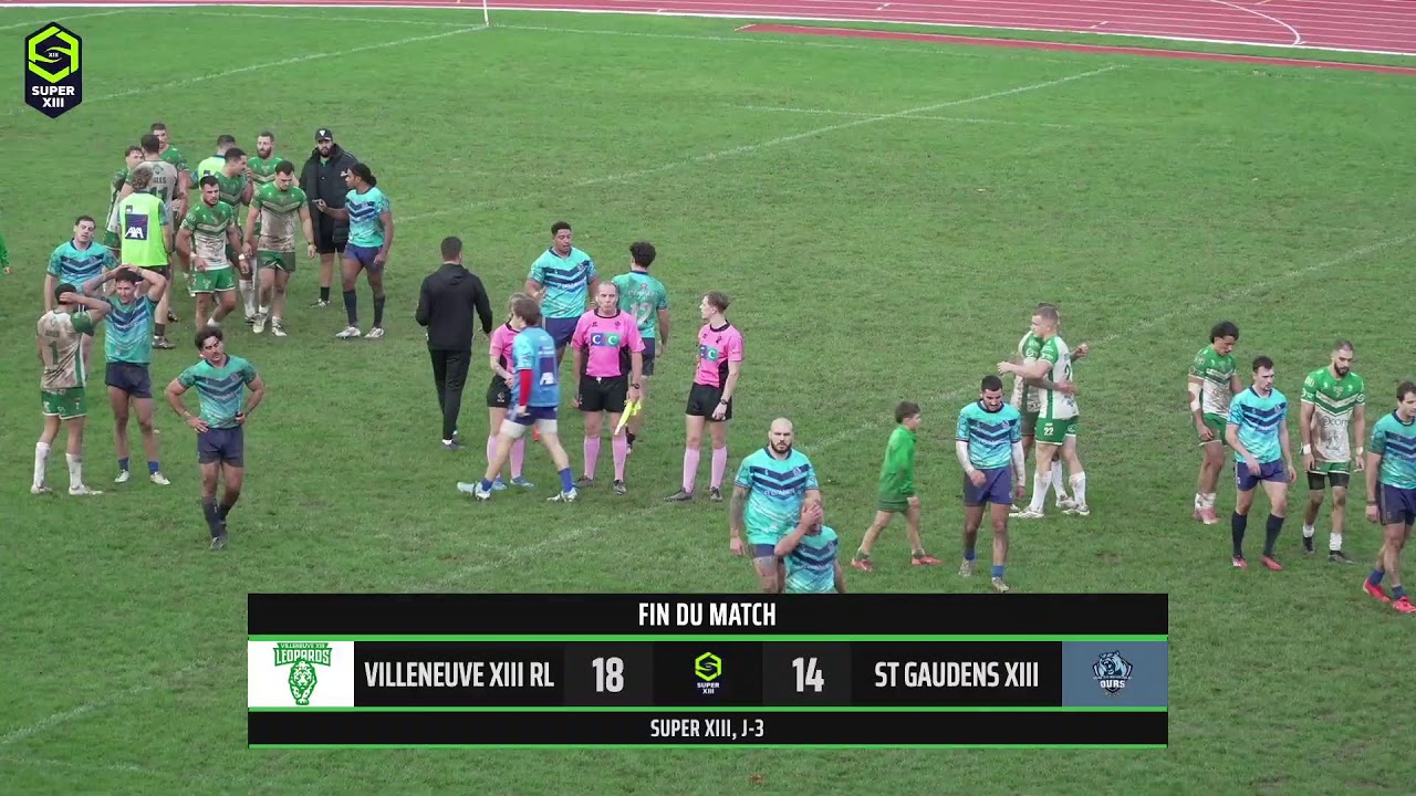 SUPER XIII - Villeneuve XIII / St Gaudens XIII (2025)