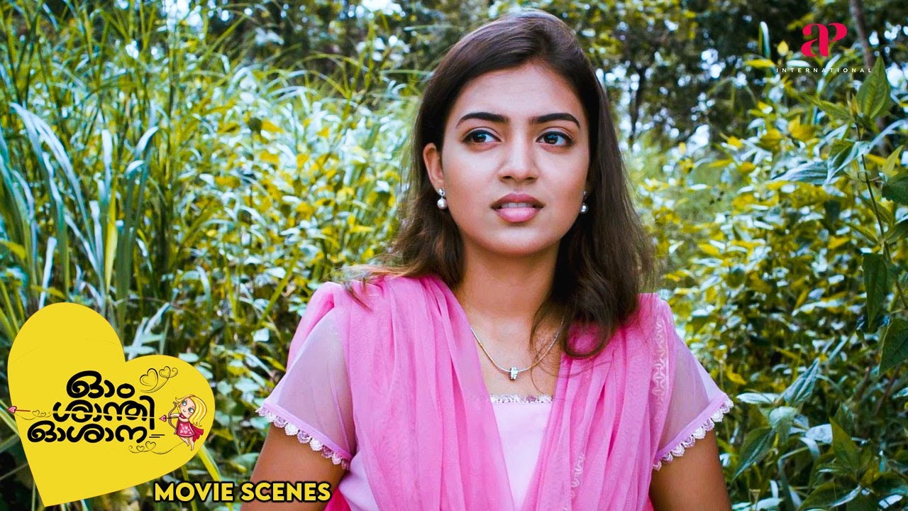 Ohm Shanthi Oshaana Malayalam Movie | Nazriya follows Nivin to his secret place | Nazriya Nazim