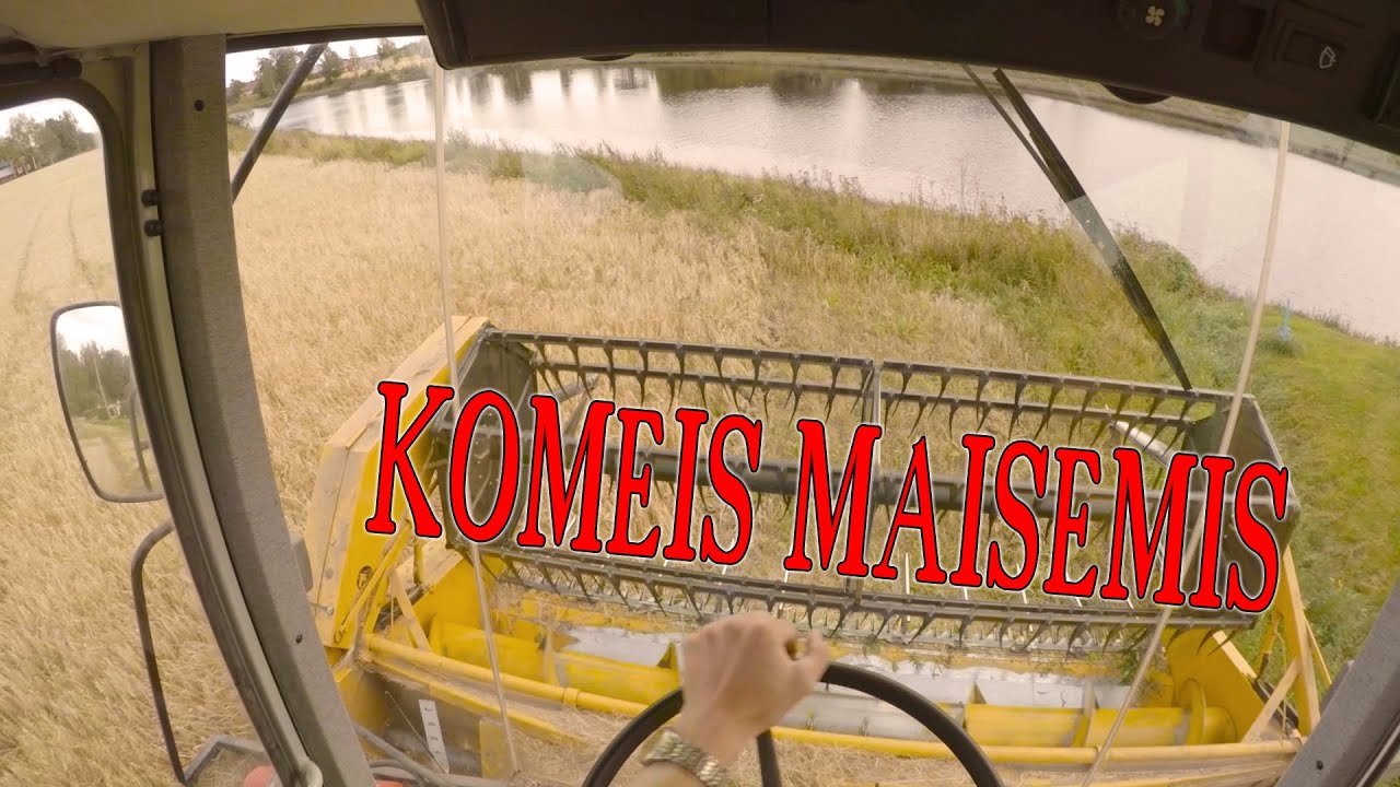 Kaarle Ohran Puintia 2016 - Pellolle ajo puimurilla ja ajoa kunns video loppuu!