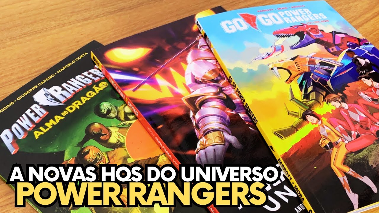 POWER RANGES - AS NOVAS HQS DO UNIVERSO EXPANDIDO DOS RANGERS