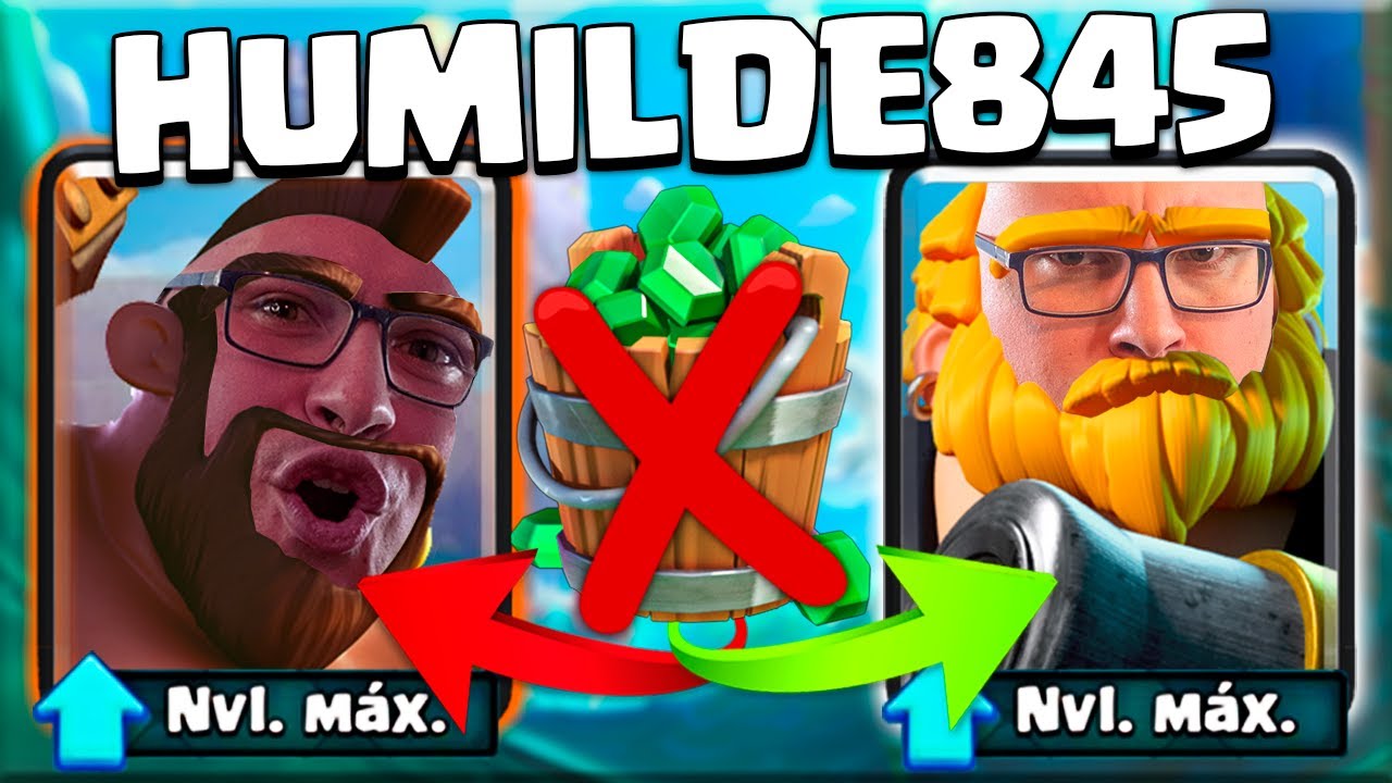 CREO MI PRIMER MAZO NIVEL 14 ¡¡SIN GEMEAR!! ❌🤑 Alvaro845 en Clash Royale