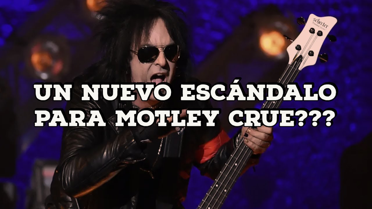 Nikki Sixx NO SAB&Iacute;A tocar el bajo??? 😱