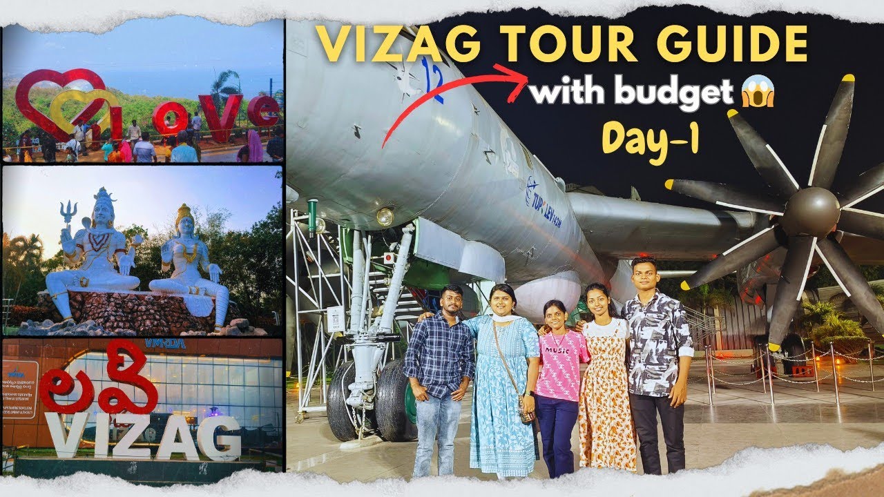 Vizag Budget Tour Guide||Best Tourist Places To Visit|| Day 1 Itinerary 😃🚉