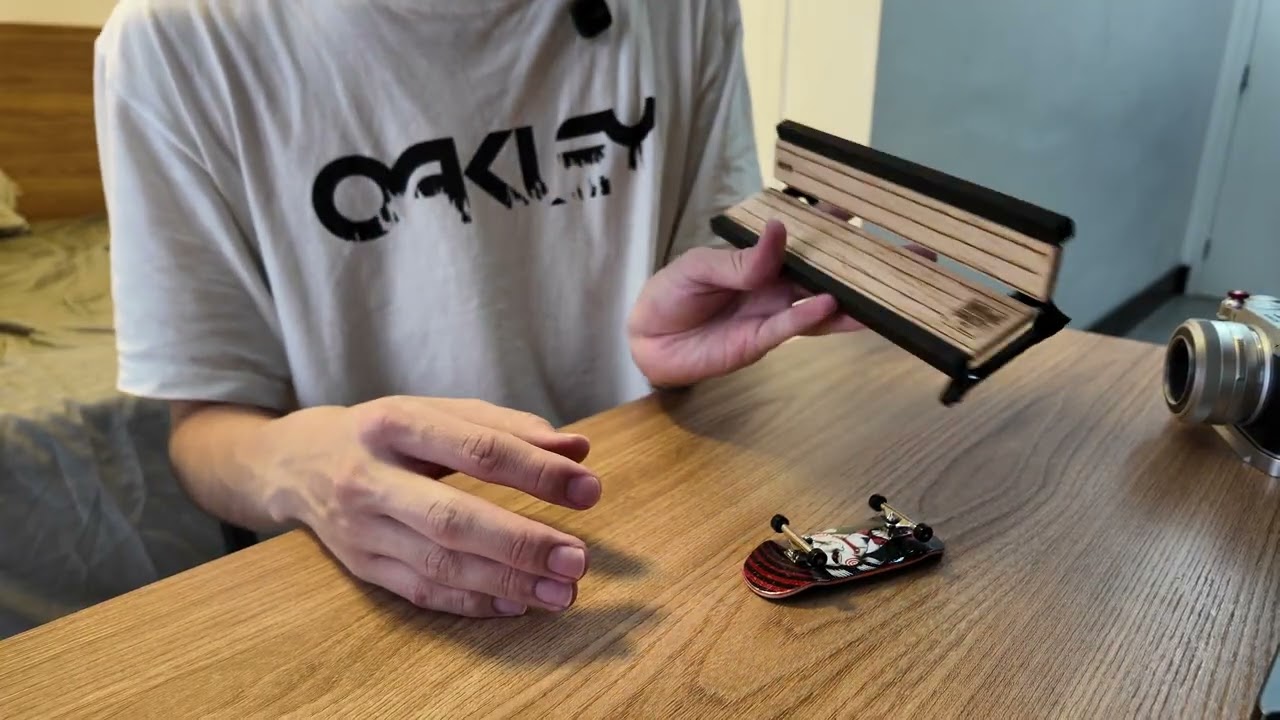 Ganhei o MELHOR obstaculo de FINGERBOARD / Skate de dedo - MINISKTCO