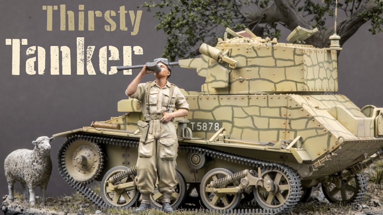 Зачем строить танк, если можно построить дерево? (Vulcan Models Vickers Mk VI, 1/35)
