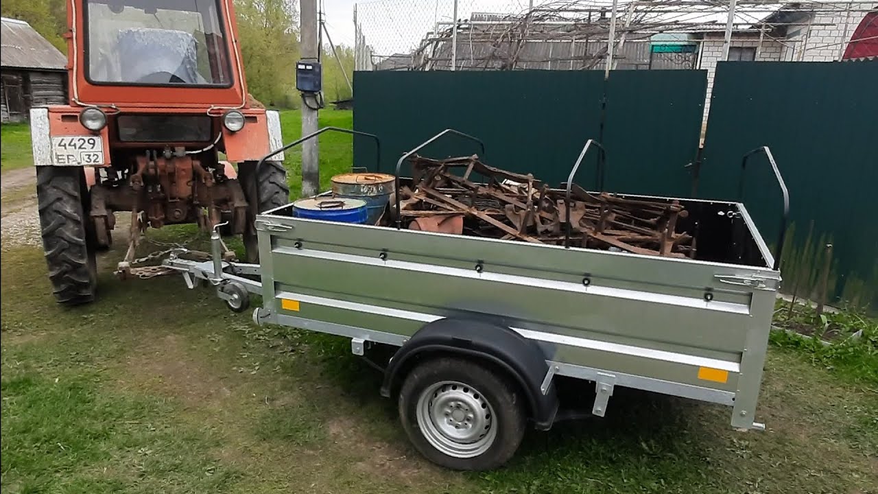Мои доработки прицепа 