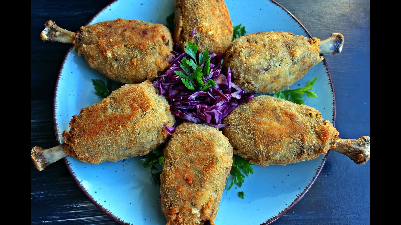 KROKIETY Z KURCZAKA Z KOŚCIĄ   #kurczak #kotlety #imprezowo