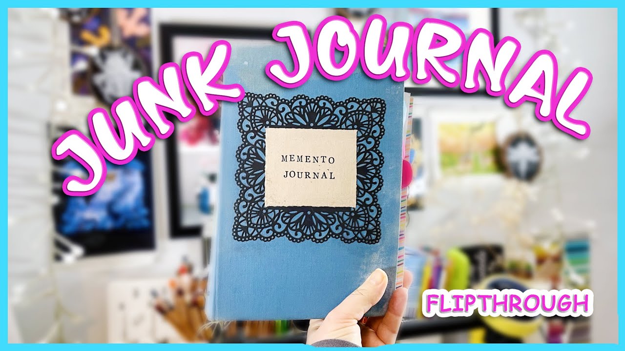 How I keep mementos - Junk Journal flipthrough #junkjournals #flipthrough