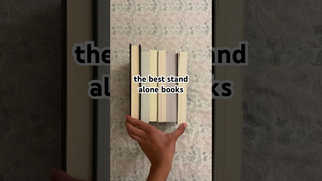 the best stand alone books #books #reading #bookish #shorts