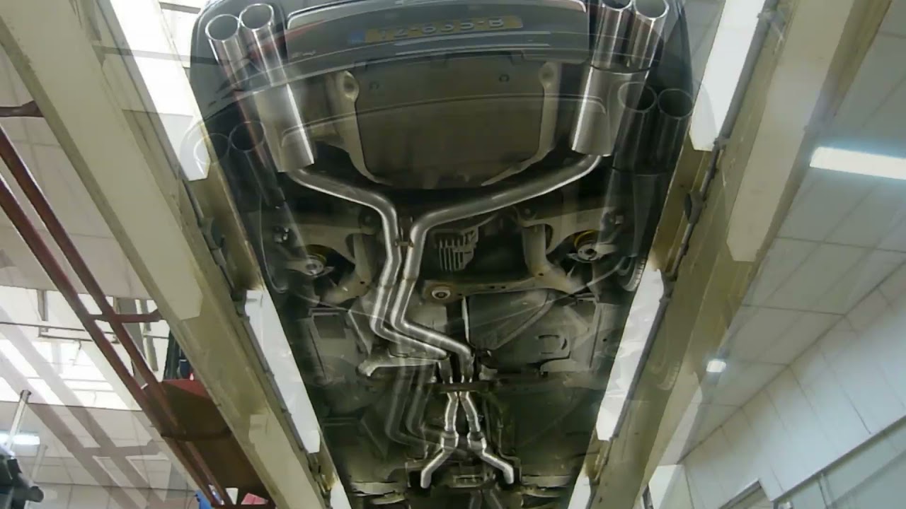 Audi S4 B8 4.0 TFSI Turbo back exhaust by EPS Uitlaten BV