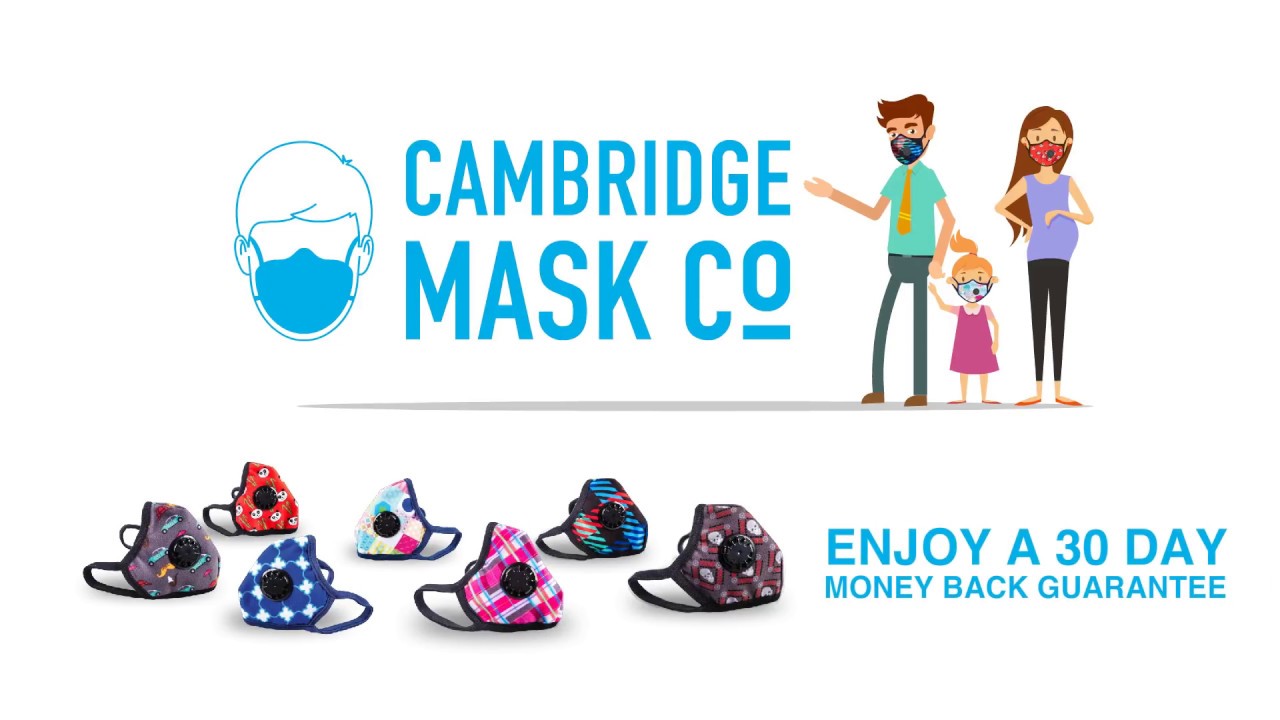 The Cambridge Mask™ - Military Grade Protection from Air Pollution for the Whole Family