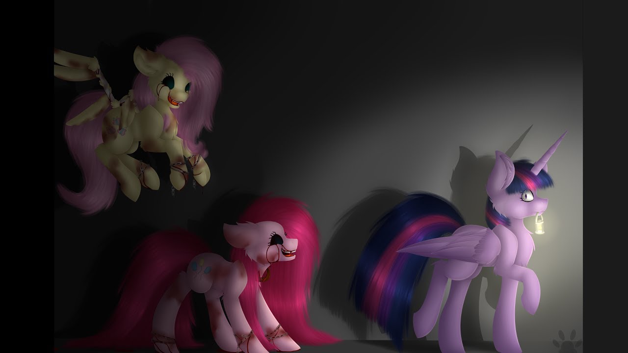 My little Amnesia {Redraw} - MLP Speedpaint (Blood Content)