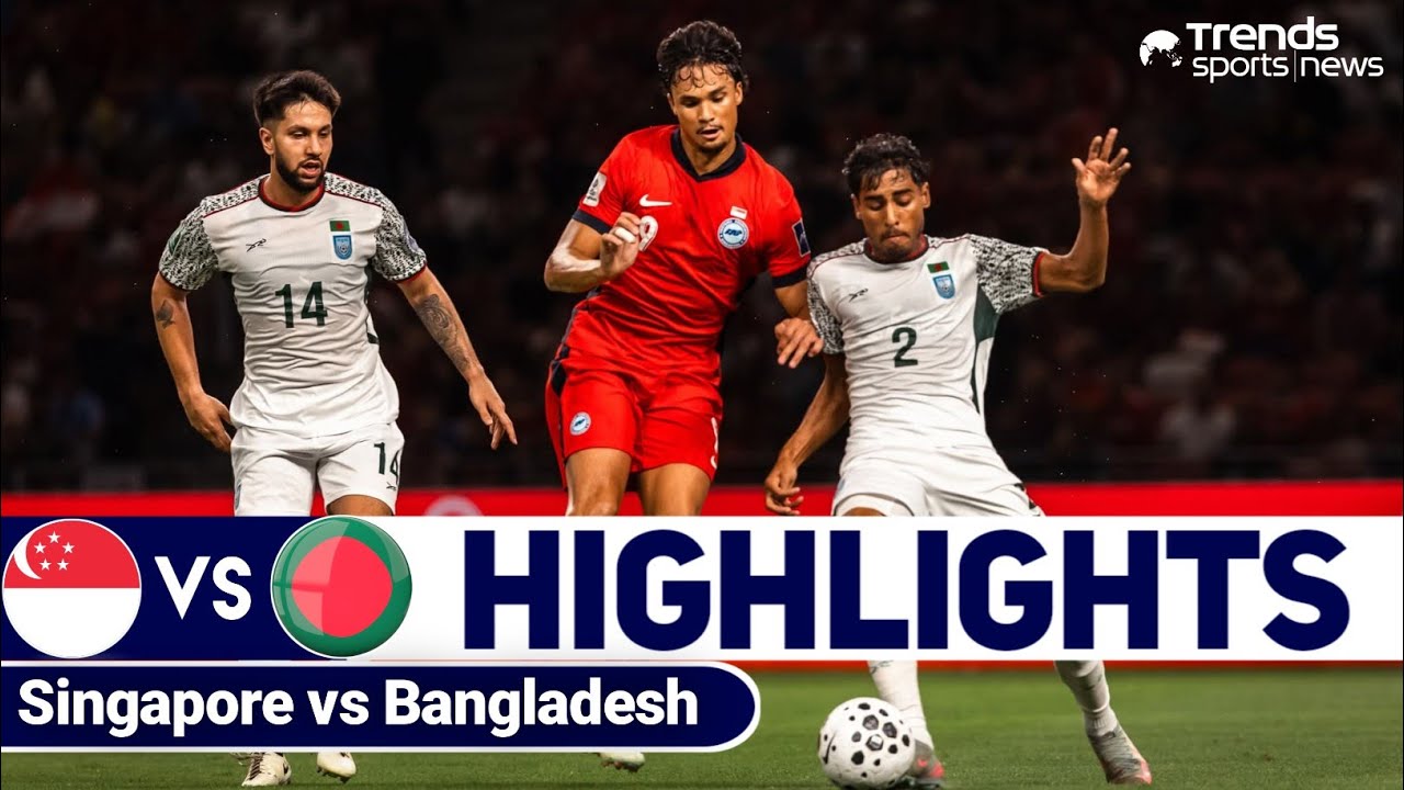 Bangladesh 🇧🇩 vs Singapore 🇸🇬 Match Highlights | Crazy Game 😱