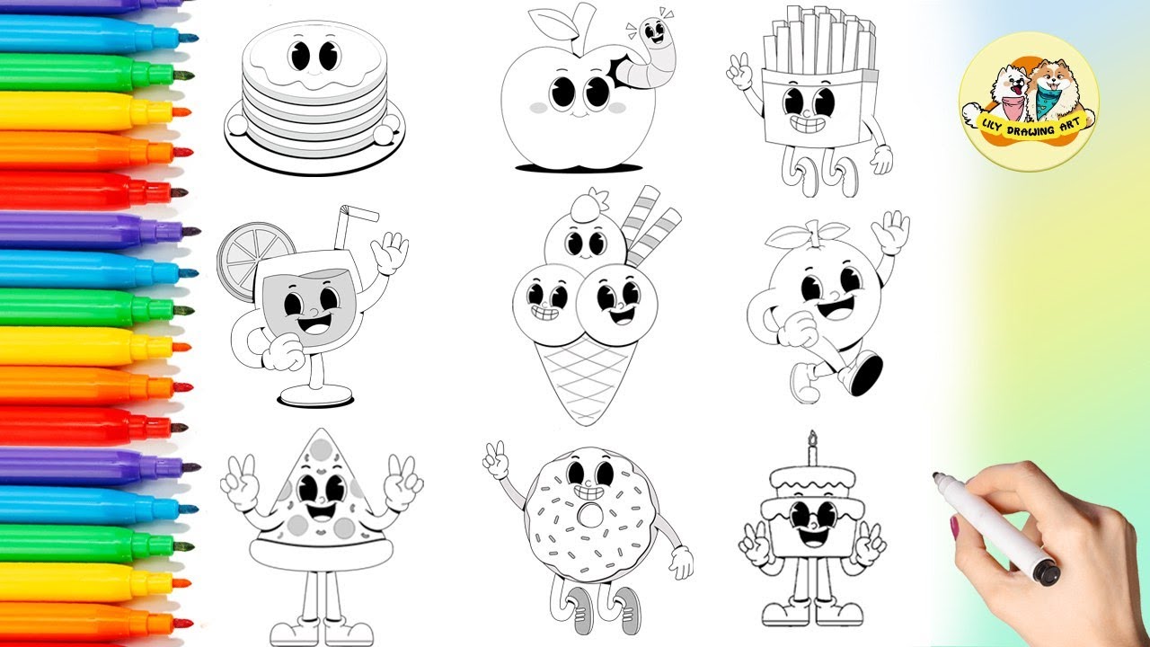 How to Draw a Yummy Collection | Fun & Easy