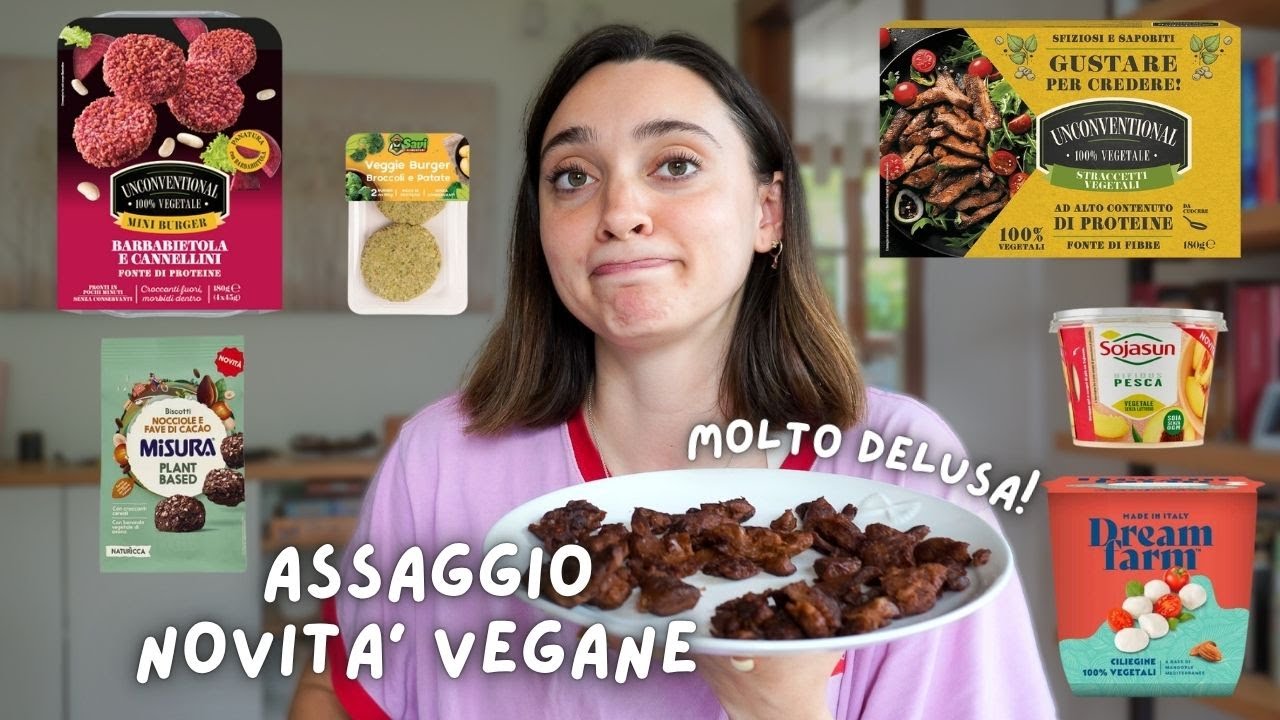 Provo Novit&agrave; Vegan del supermercato! Con mio marito onnivoro