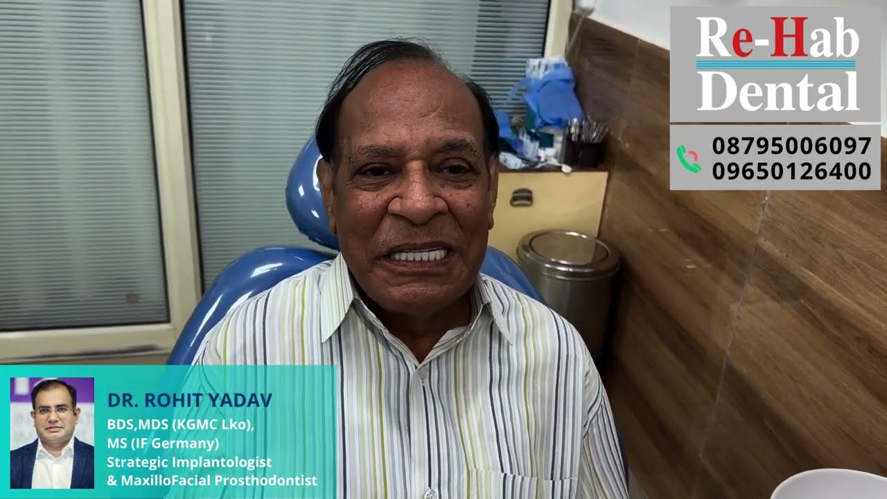 SIRF 10 GHANTE ME NEW FIXED TEETH 😳😳 🤩🤩 Thanks to Dr Rohit Yadav & Team Re-Hab Dental