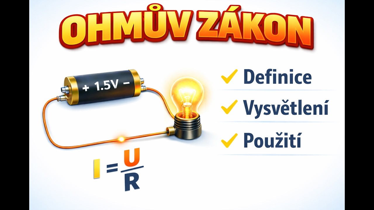 Ohmův zákon - vysvětlení a použití