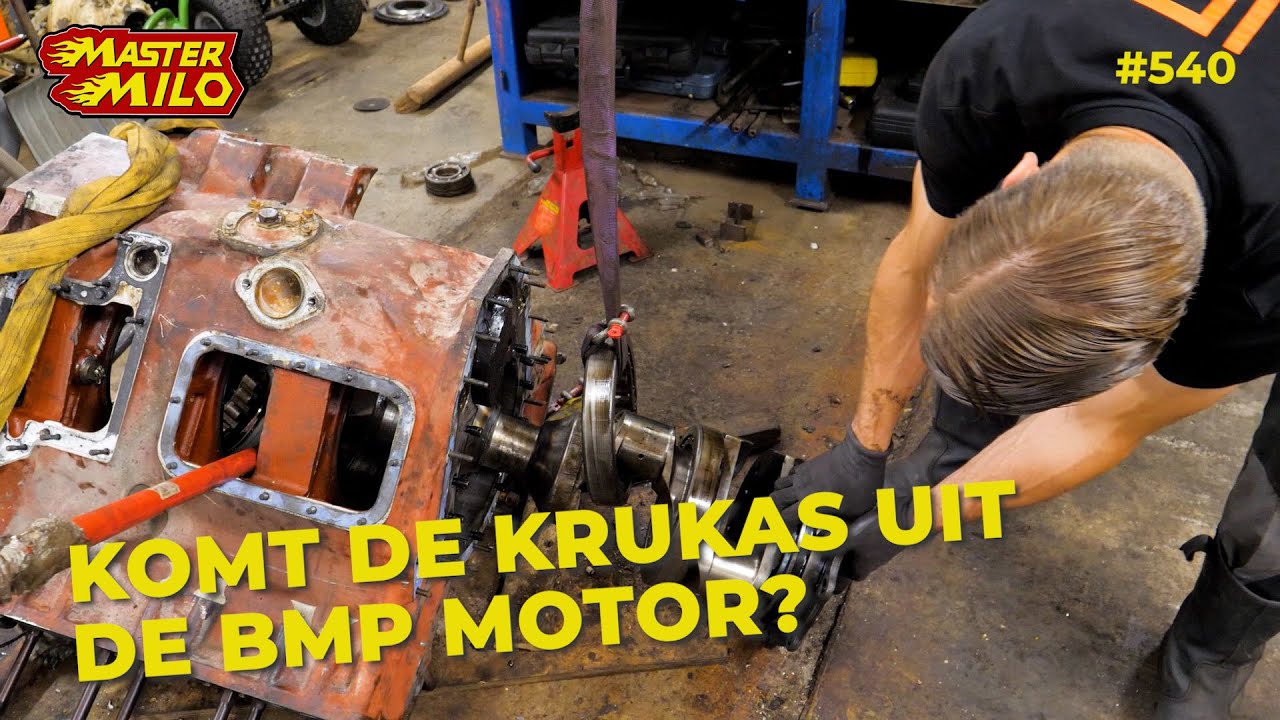 BMP-1 Vastgelopen Motor Netjes Maken #540