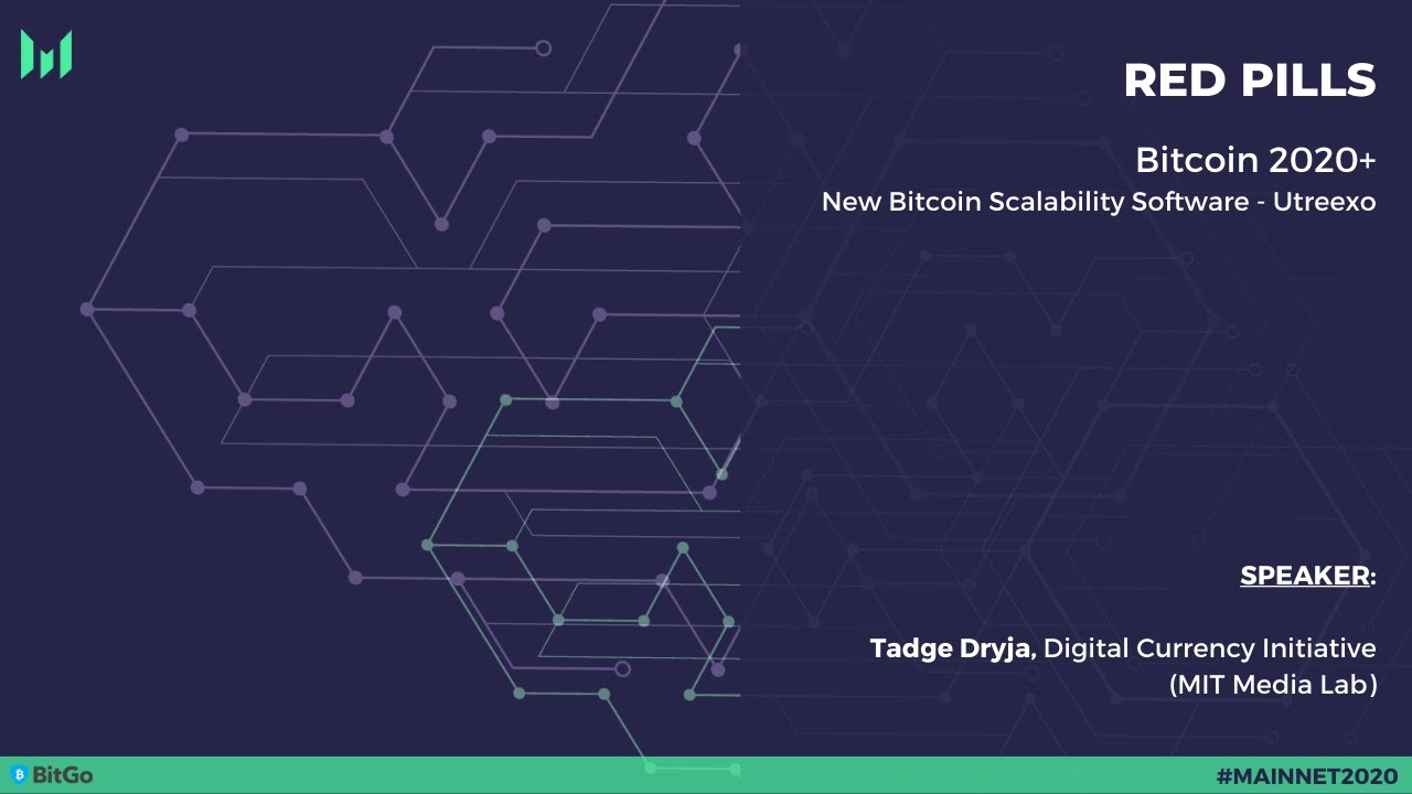 New Bitcoin Scalability Software: Utreexo - Mainnet 2020