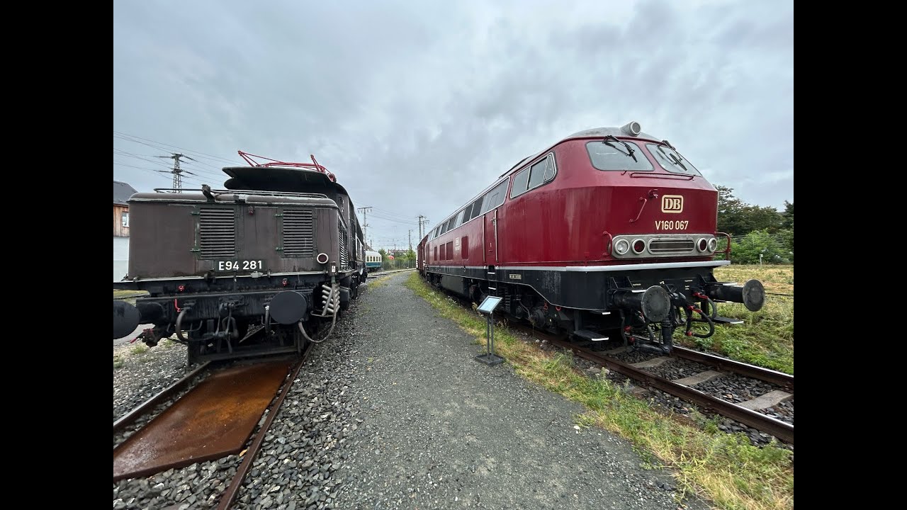 Die Nürnberg Reise Tag  3  im DB  Museum am Dienstag 22.07.2025