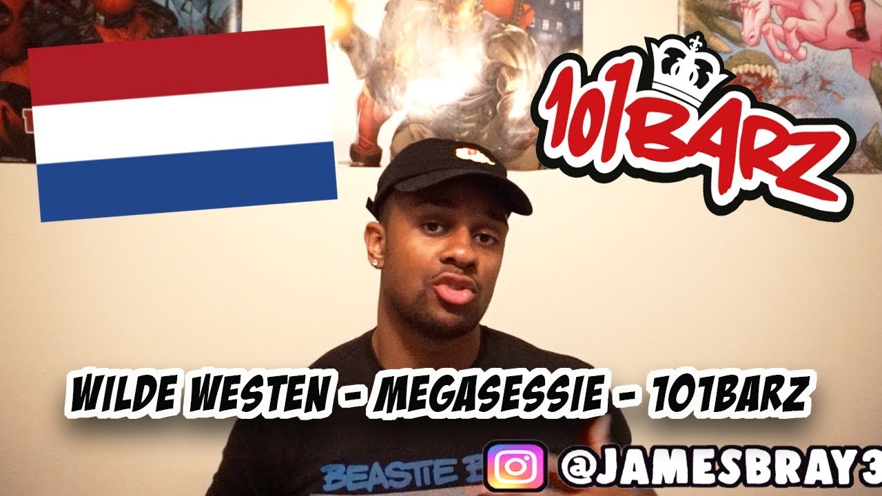(DUTCH RAP) Wilde Westen - Megasessie - 101Barz REACTION