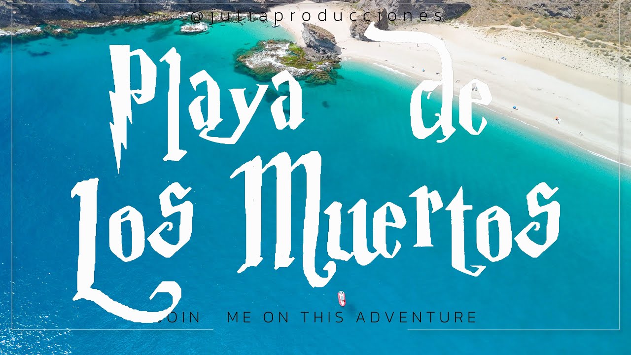 PLAYA DE LOS MUERTOS desde el AIRE 😍 Drone 4K + Mirador  La playa MÁS BONITA de Almería   Cabo de G