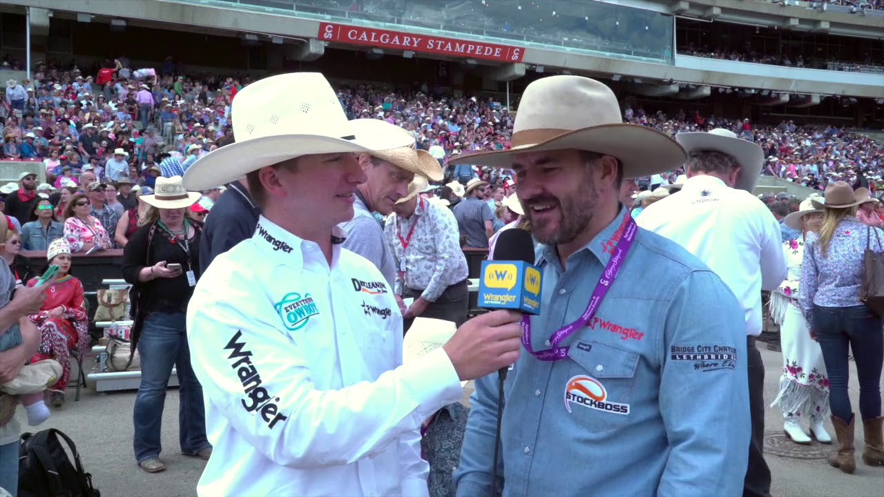 Dustin Flundra wins Guy Weadick Award in Calgary