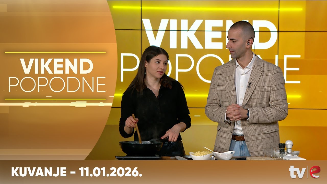 Emisija: Vikend popodne - Kuvanje sa Sandrom Manojlović - 11.01.2026.