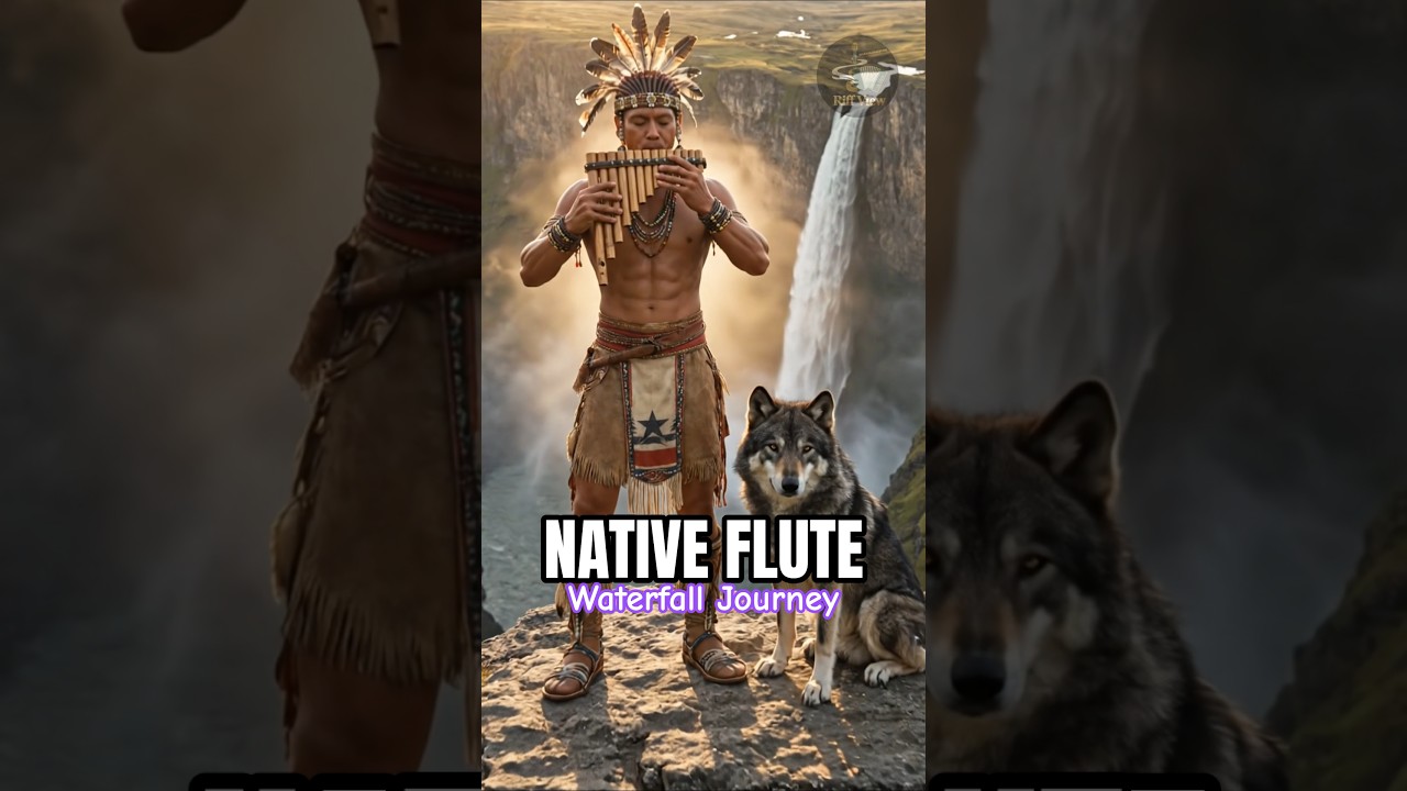 Leo Rojas &bull; Der Einsame Hirte | Native Flute Instrumental and Waterfall Journey
