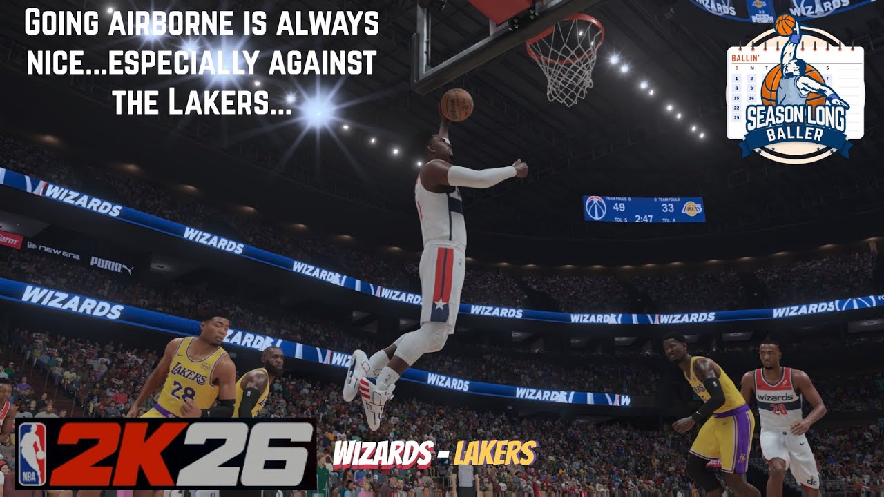 NBA 2K26: Taking on The Lakers For the First Time This Season; Can We Beat Luka & LBJ? - S4, Game 47