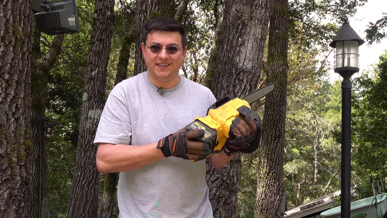 DeWalt 20V MAX XR Cordless Chainsaw Review | My new favorite!