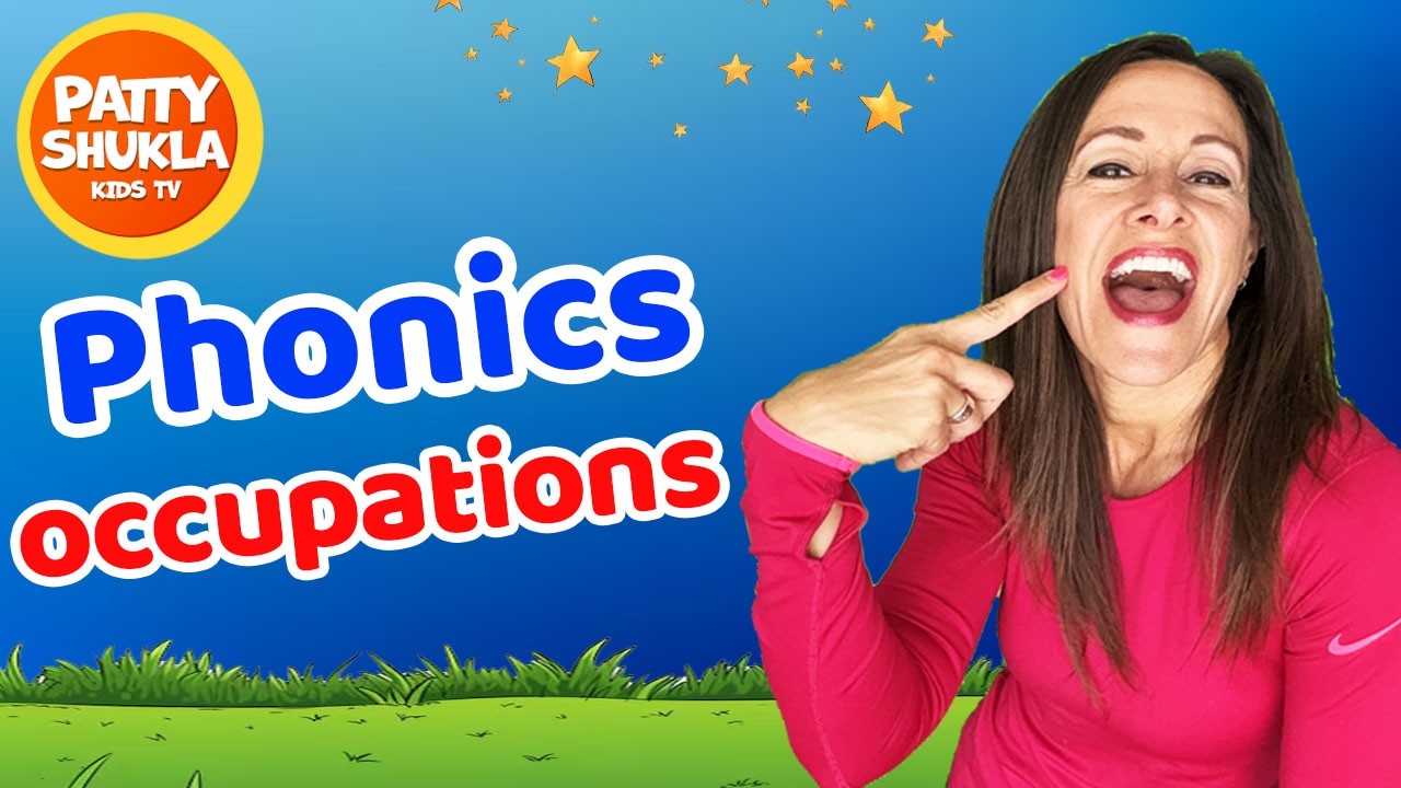 Alphabet Phonics Occupations for Children by Patty Shukla | Learn to Read | Sign Language