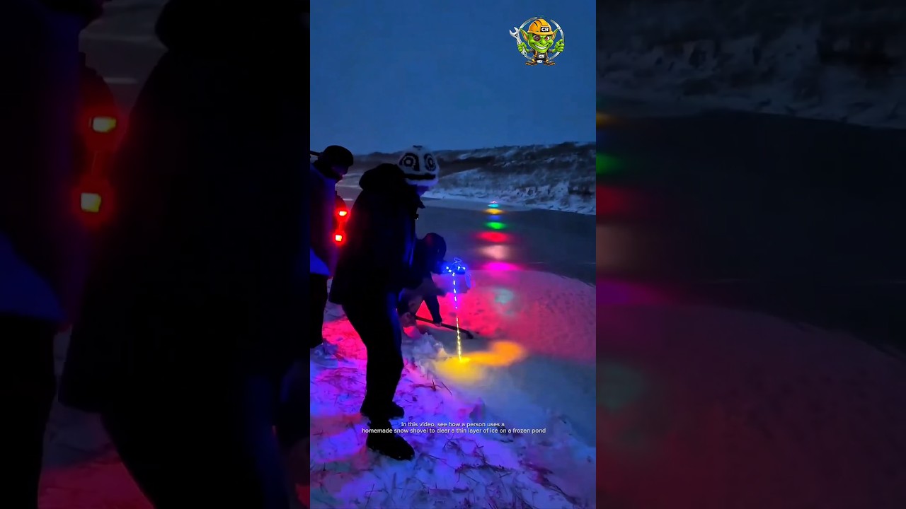 Night light line freezing test- Good tools and machinery make work efficiency.