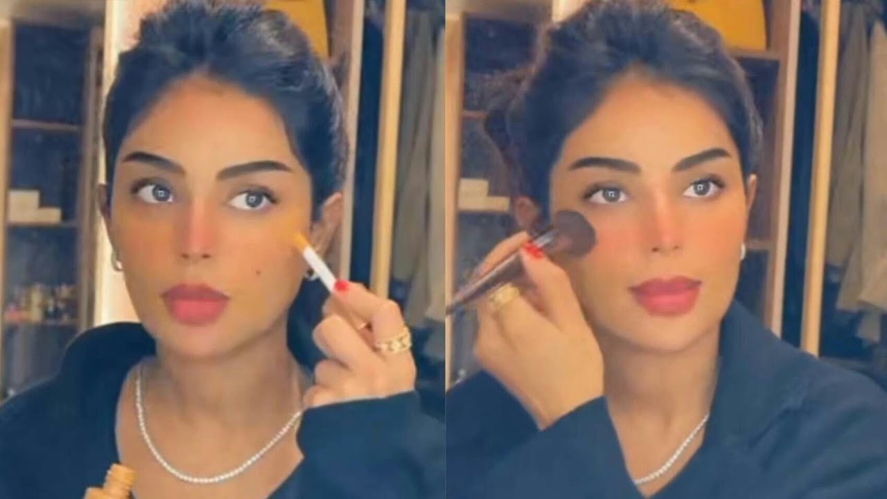 مكياجي اليومي + سوالف الشعر كيف ساهمت خلطتي المعتمدة في إنبات شعري / سناب فاطمه الأنصاري